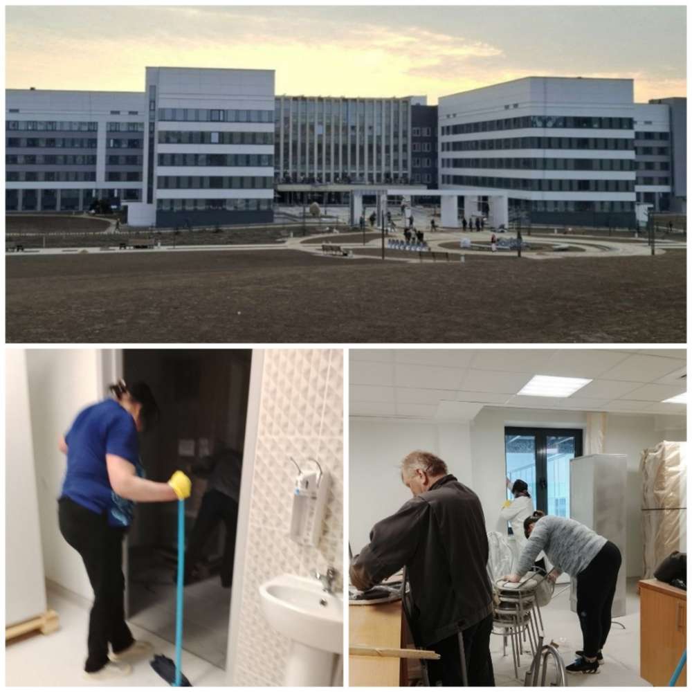 Строительство Гродненской областной клинической больницы близится к завершению! 