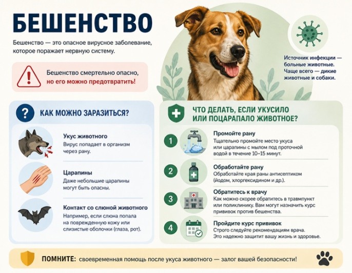 🧬 28 сентября — Всемирный день борьбы против бешенства.