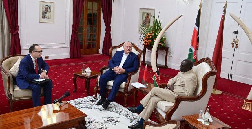 Александр Лукашенко предложил Президенту Кении выработать дорожную карту развития сотрудничества